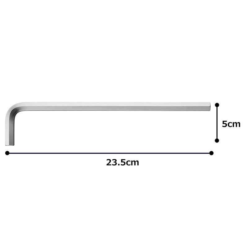 TONE ALB-12 Long Hex Bar L-Shaped Wrench 3/8 inch Wide