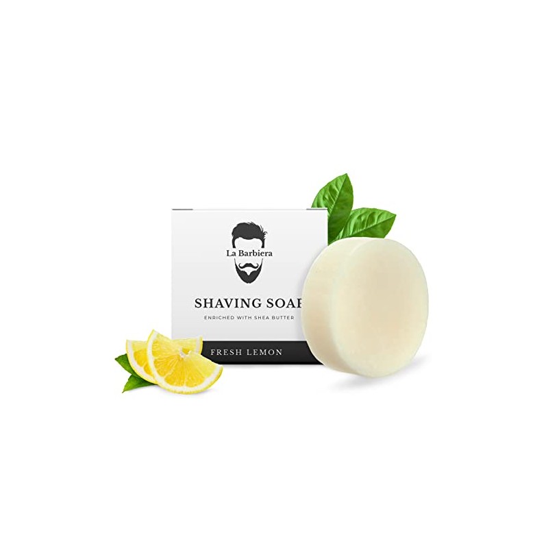 La Barbiera Solid Shaving Soap | 60g Refill Puck |