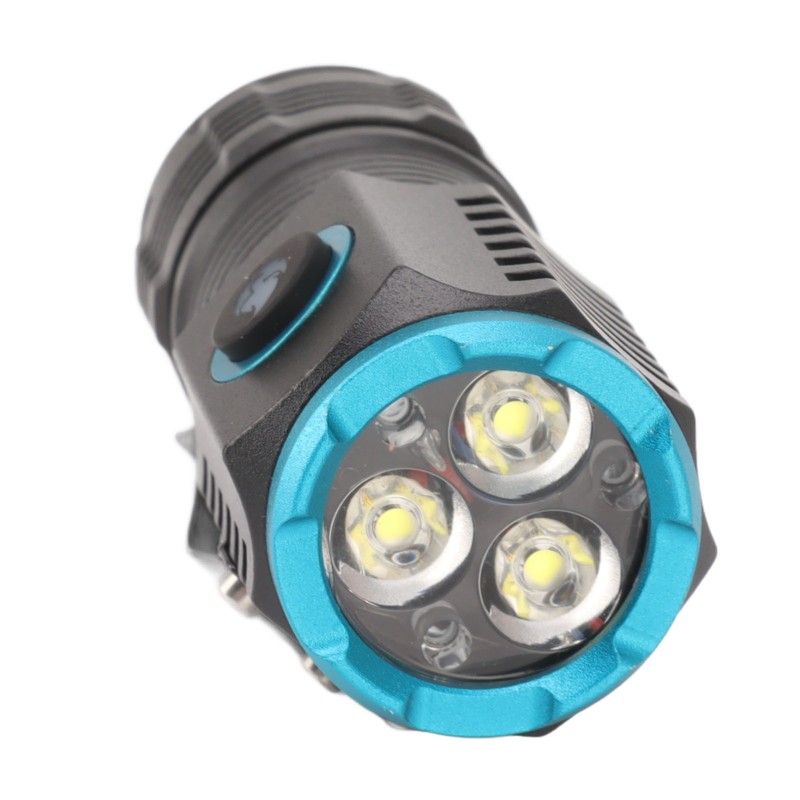 Mini Powerful Flashlight High Luminous Flux 2000lm Bright USB C