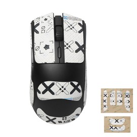For Razer Viper V3 Pro Mouse Grip Tape [NOUKAJU] for Razer Viper V3 Pro Gaming Mouse, Anti-Slip Grip Tape, Ultra Thin, Excellent Absorbency, Anti-Slip Tape for Gaming Mouse (White)