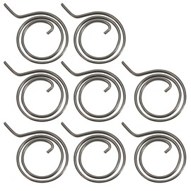 8Pcs Torsion Return Spring Replacement 28.5mm x 42mm x 20mm for Emtek Handle for Flylock Door Handles Spiral Torsion Flat Coil Spring Internal Repair Hardware Parts