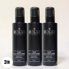Mukan Men's All-in-One Lotion 150ml 3pcs / 무칸 남자 올인원 로션 150ml 3개