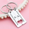 Eilygen Couple Gift Couple Keychain Set Couple Jewelry 1st 5th
