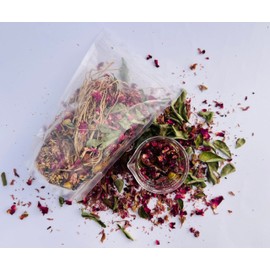 Herbal Hair oil mix - 75 gr - 18 Essential raw herbs for oil infusion | 100% natural Indian herbs