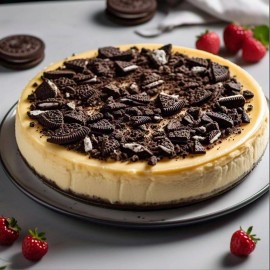 Andy Anand Sugar-Free Cookies & Cream Cheesecake 9" (2 lbs), Shipped 2nd Day Air
