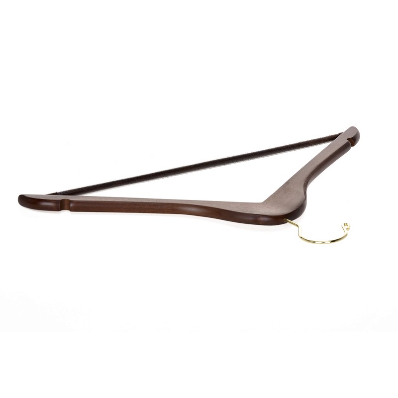 Quality Wooden Hangers - Slightly Curved Hanger 10 Pack Sets