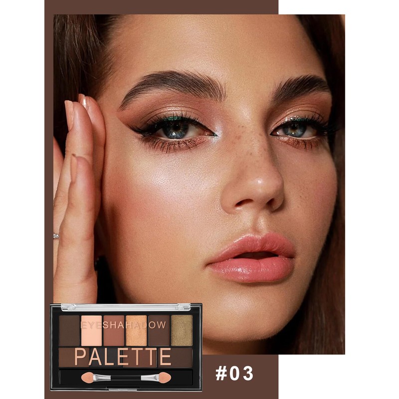 Erinde 10 Colours Lidscahtten Palette