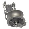 Sourdough Gate Hardware Single Rear Pipe Track Wheel for CL