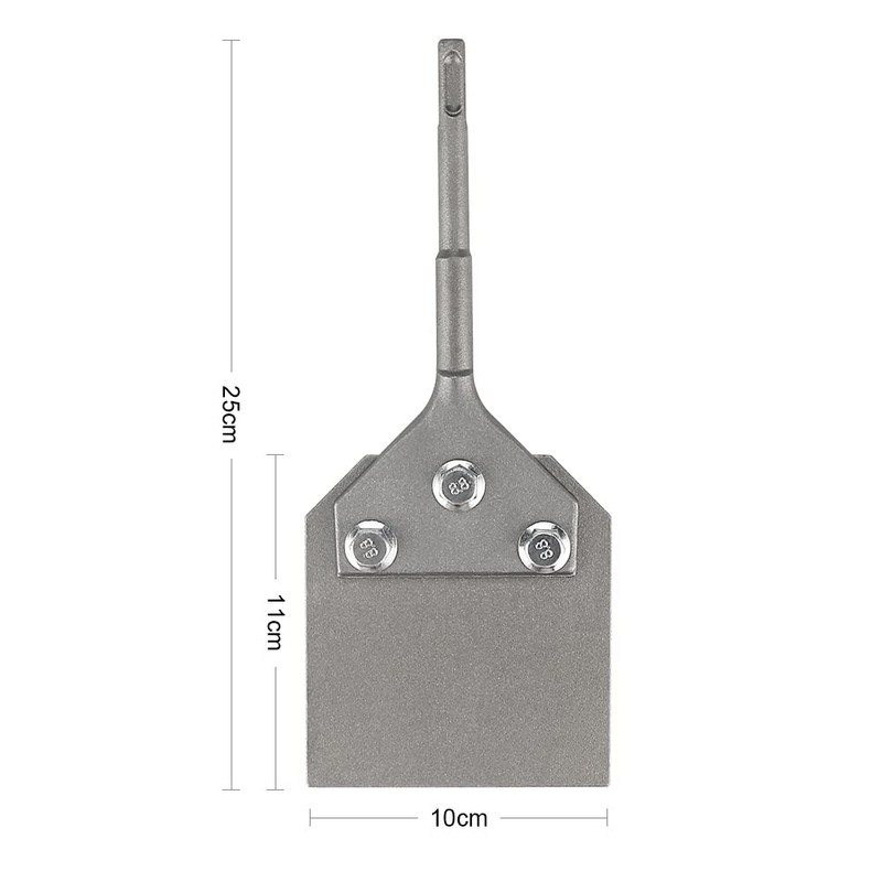 SDS Plus Floor Scraper 4" x 10", Thinset Removal Bit