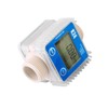 1pc K24 Turbine Digital Diesel Oil Fuel Flow Meter Gauge