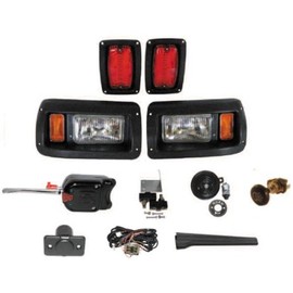 Parts Direct Deluxe Street Package Light Kit for Club Car DS Golf Cart 1993 & Up