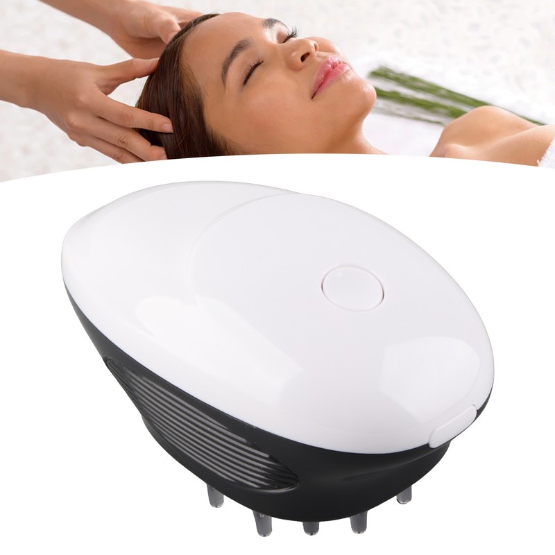 8000rpm Micro Vibration Head Massage Comb Prevent Static Electricity Electric