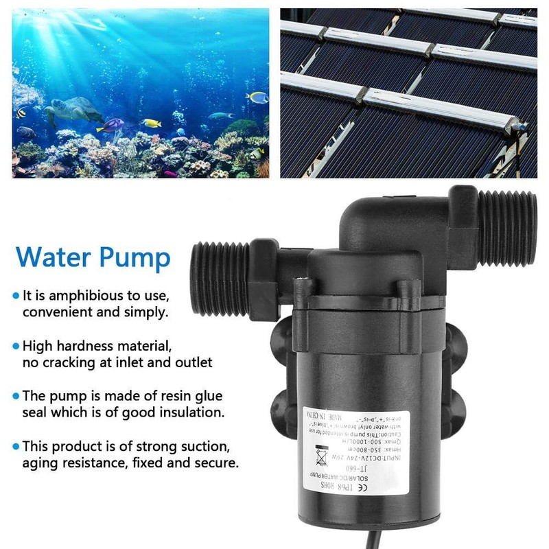 FTVOGUE Water Pump Mini DC Brushless Energy-saving Circulation Pump for