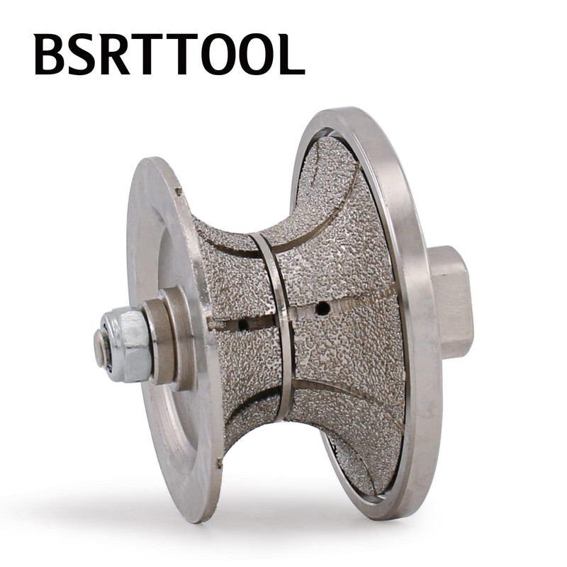 BSRTTOOl V40 1-1/2 inch Diamond Router Bit Full Bullnose Profiler