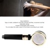 Handheld Shower Head with Water Stop Button 3 Levels Adjustable