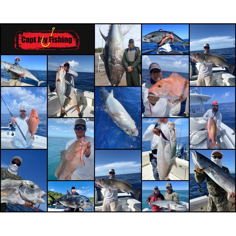 Capt Jay Fishing Señuelos de pesca para agua salada con