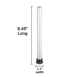 Rv Heater Anode Rod 2 Pack Eau Aluminum/Zinc Rv Hot Water Tank Anode Rod Suburban and Morflo - 9.25''Long & 3/4'' Thread - Long Lasting Tank Corrosion Protection