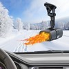 MIOLOE Portable Car Heater, 12V 120W Windshield Defogger and Defroster