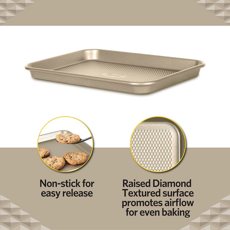 Glad Premium Nonstick Cookie Sheet – Heavy Duty Baking Pan