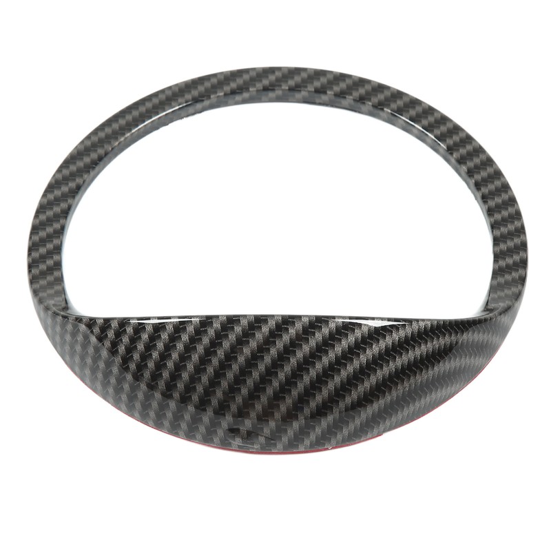 Motorcycle Speedometer Intrument Gauge Bezel Cover Trim Carbon Fiber Style