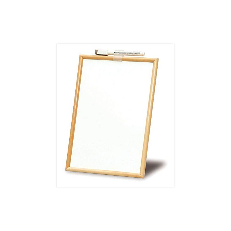 Wood Whiteboard Mini Large WBM-002 [Office Supplies]