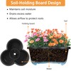 VECELO 5 Tier Vertical Garden Planter, Self Watering Stackable Planters