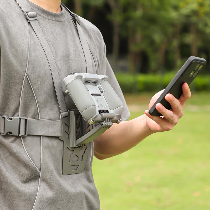 CERFFOOL Chest Mount for DJI RC 2/1 Strap and Waist