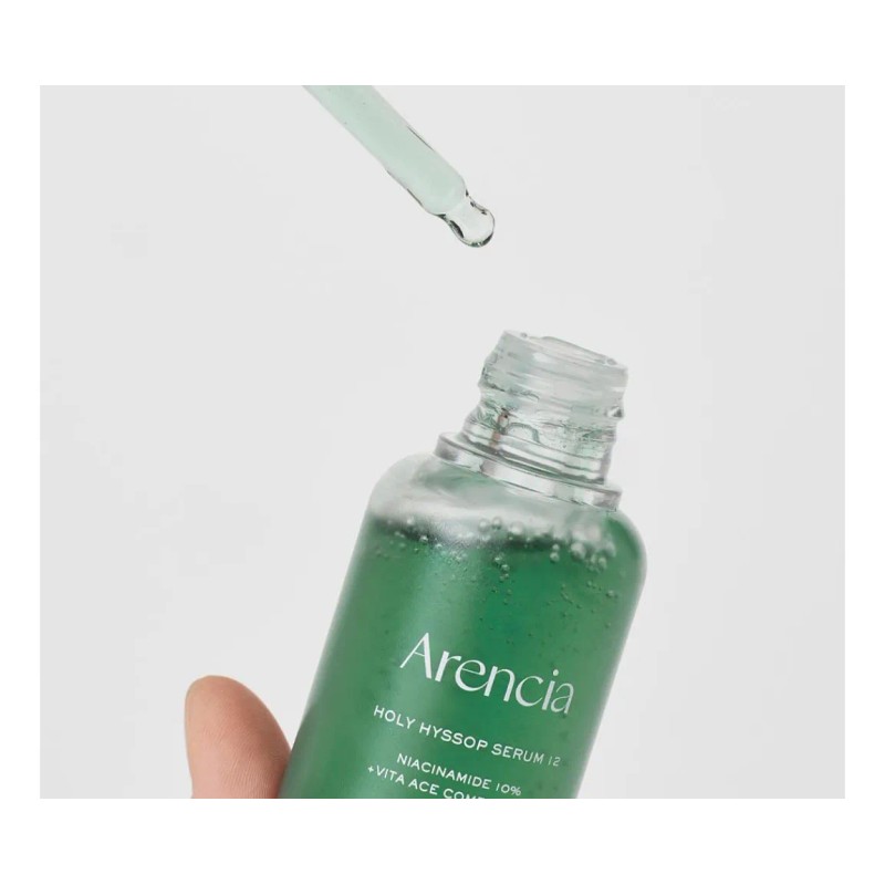Arencia Holy Hyssop Serum 30ml Niacinamida Ácido Hialurónico Rostro