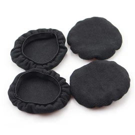 Mipcase 10pcs Headphone Covers Black Cushions for Comfortable Listening Protective Earpads for Headsets Compatible with Headphones Easy to Install Noise Reduction