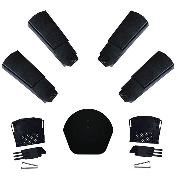 Klober Dry Verge Roof Edging Kit - 30 x Black