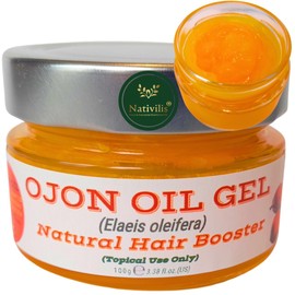 Nativilis Ojon Oil Gel - (Elaeis oleifera) Natural Hair Skin Booster Rainforest Virgin - orange colour - revitalizes hair growth volumize get tame frizz – Copaiba Properties