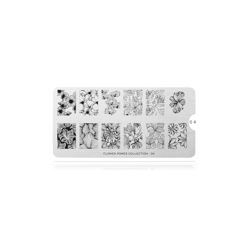 MoYou-London Stencil Flower Power Collection 04