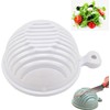 Quick Snap-On Salad Maker Chopper Salad Slicer Cutter Bowl Swiftly
