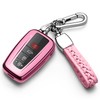 Autophone for Toyota Key Fob Cover with Keychain Soft TPU