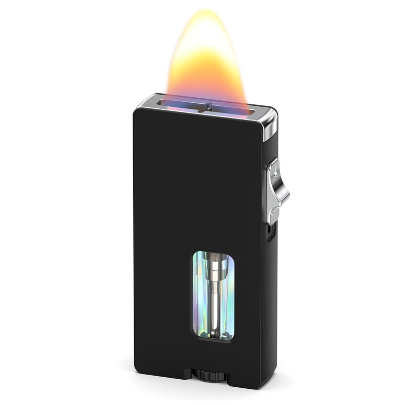 Cool Lighter Vintage Shake Lighters Gas Butane Refillable with Adjustable