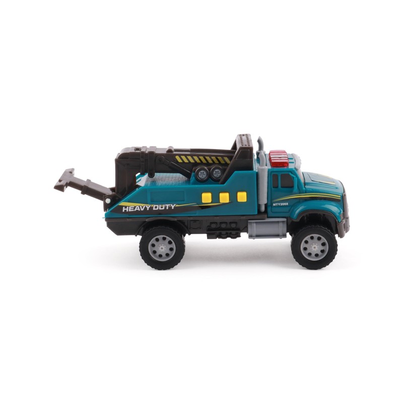 Mighty Fleet Toughest Minis 5" Tough Cab Tow Truck Toy