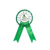 Green Irish Shamrock Rosette Badges St Patricks Day Accessories Fancy