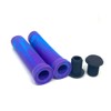 Team Dogz Bicycle Handlebar Grips, Non-Slip Soft Rubber Cycling Grips,