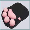 Alfombrilla para mouse con diseño de pata de gato y