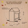 Die Stadtgärtner Outdoor Buffet for Hedgehogs I Feeding Station for