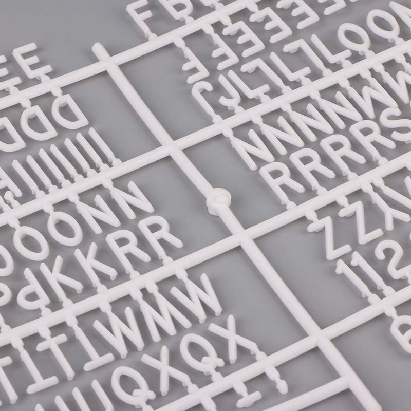 GUANGZHOU Characters For Felt Letter Board 290 Piece Numbers For