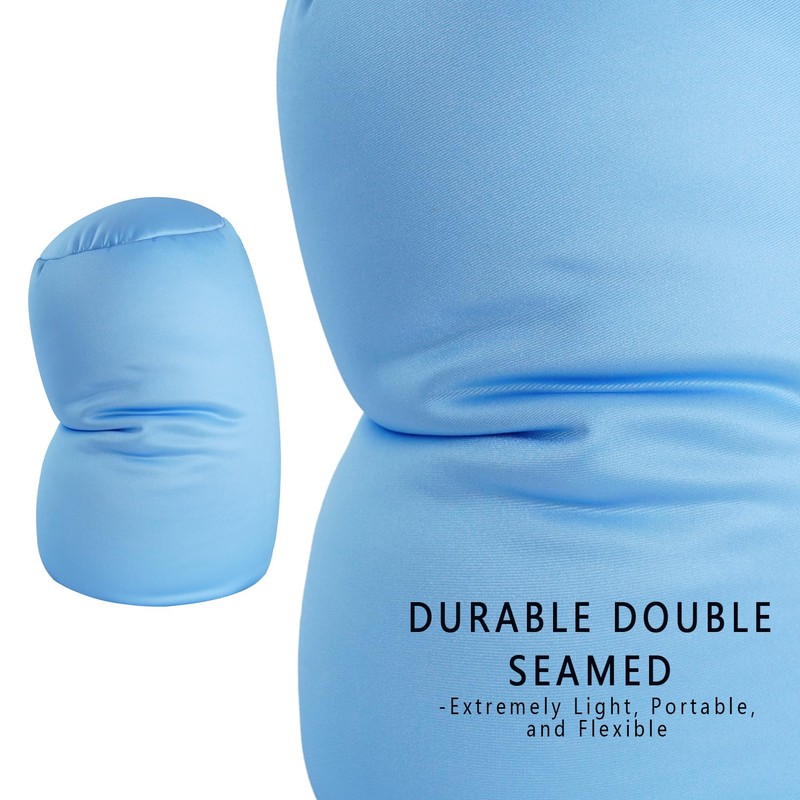 Focustree Microbead Body Pillow, Tube Microbead Bolster Bean Smooth Cool
