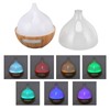 Wood Grain Humidifier USB Power Supply Aromatherapy Diffuser with Night