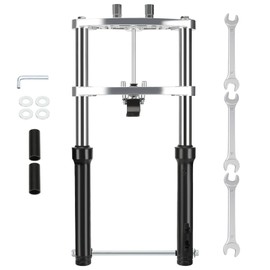 CILOYU Mini Bike Front Forks Suspension Kit Replacement for Coleman MiniBike CT200U CT200U-EX BT200X Axis M200 196cc 200cc 6.5HP Powersports Parts Accessories Shock Absorber Forks Frame Assembly