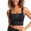 CRZ YOGA Butterluxe Women's Sports Bra Padded Without Underwire Crop