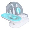 Pet Water Dispenser Food Feeder Cat Automatic Drinking Snail Shape