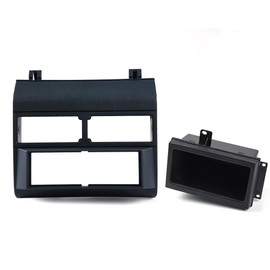 DOTCOM Car Stereo Radio Dash Kit Pocket Bezel Trim W/O Wire Harness Compatible with 1992 1993 1994 Chevy Crew Cab Dually/Full Size Blazer/Suburban Blue