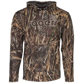 Rogers Sporting Goods Men's Camo Pinnacle Hoodie Jacket in Obsession-Black Size XXXL
