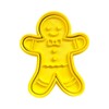 The Cookie Cutter Hub Gingerbread Man Cookie Cutter and Matching