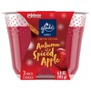 Glade Candle Autumn Spiced Apple, Fragrance Candle Infused with Essential
